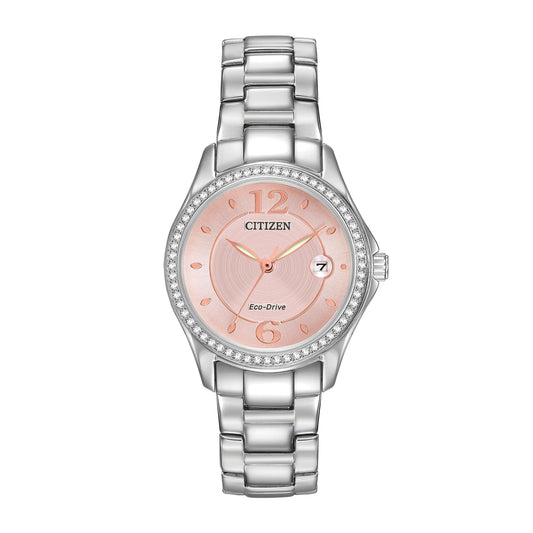 Citizen Women's Eco-Drive Silhouette Crystal Watch