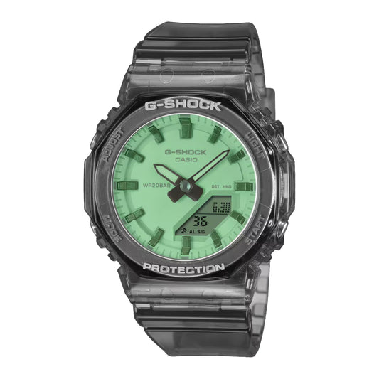 Ladies' Casio G-Shock Summer Reflections Analog-Digital Translucent Resin Watch - GMAP2100SR-1A