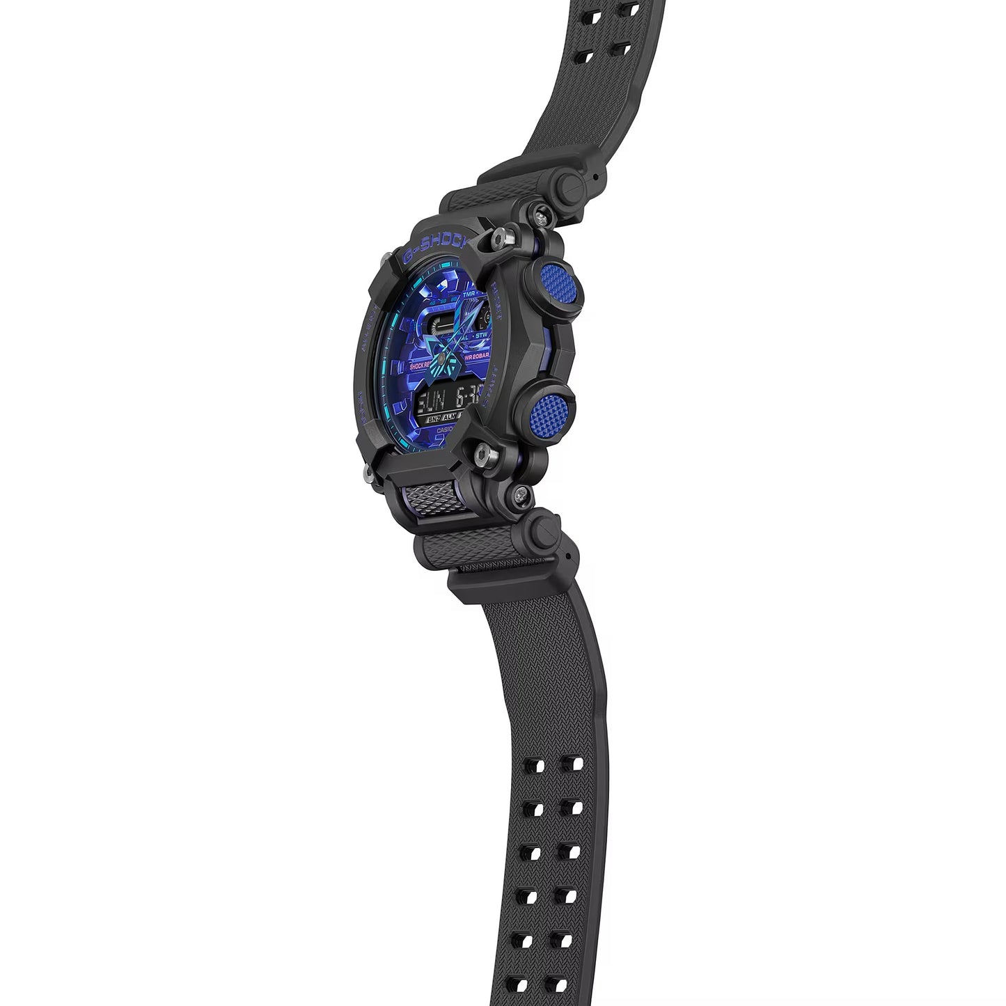 Casio G-Shock GA-900VB-1A Virtual Blue Analog-Digital Men's Watch
