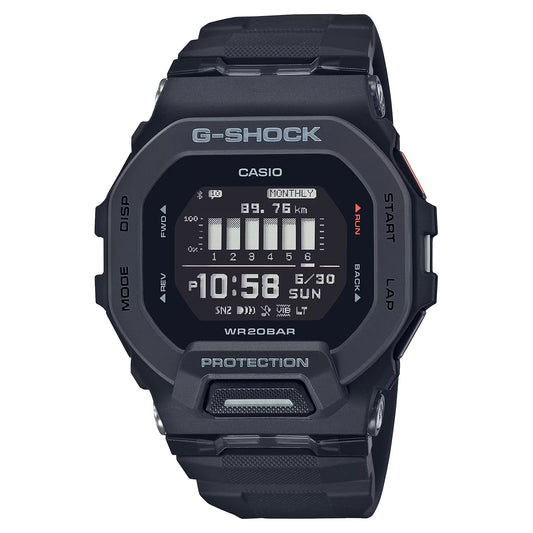 CASIO G-SHOCK GBD-200-1DR Digital Dial Men's Watch