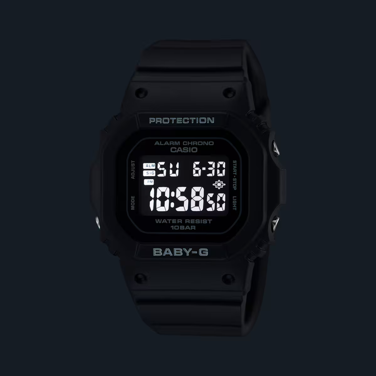 Casio Baby-G Shock Resistant Digital Ladies Watch BGD565U-1