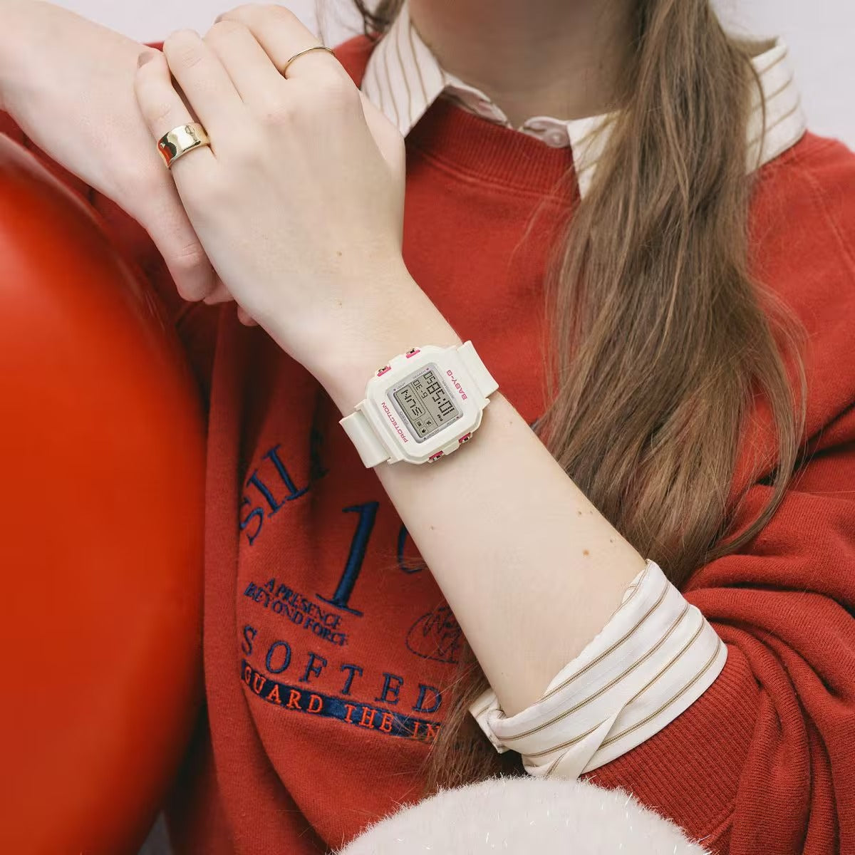 G-Shock Women's Casio Baby-G BGD-10 Series Digital Resin Strap Watch