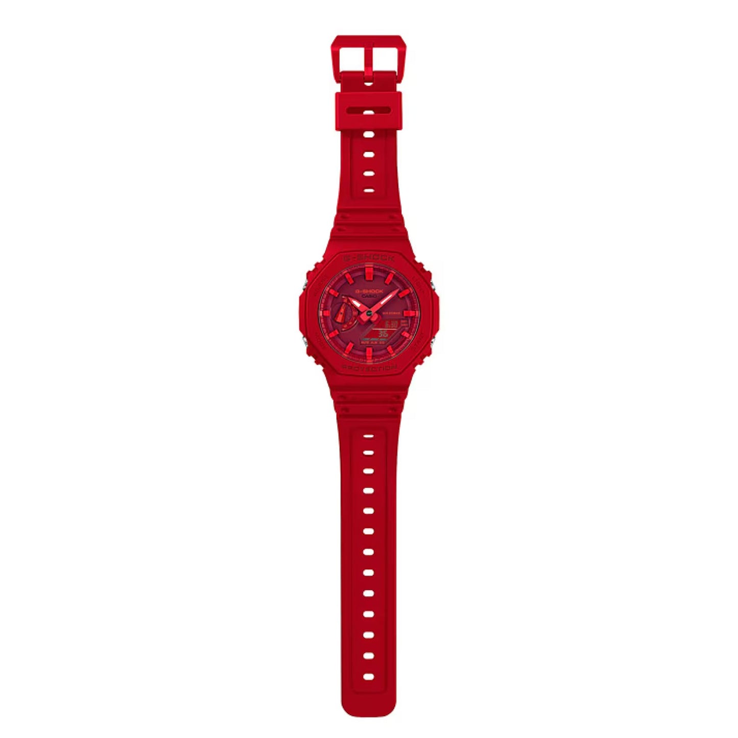 Casio G-Shock Men’s 2100-Series Watch in Red Resin