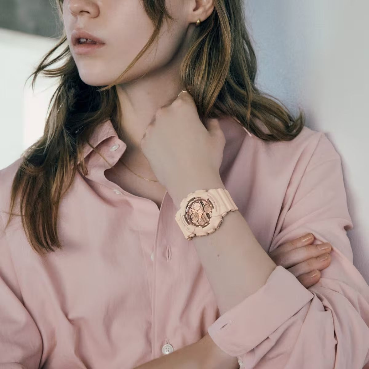 G-SHOCK ANALOG-DIGITAL WOMEN GMA-S140PG-4A