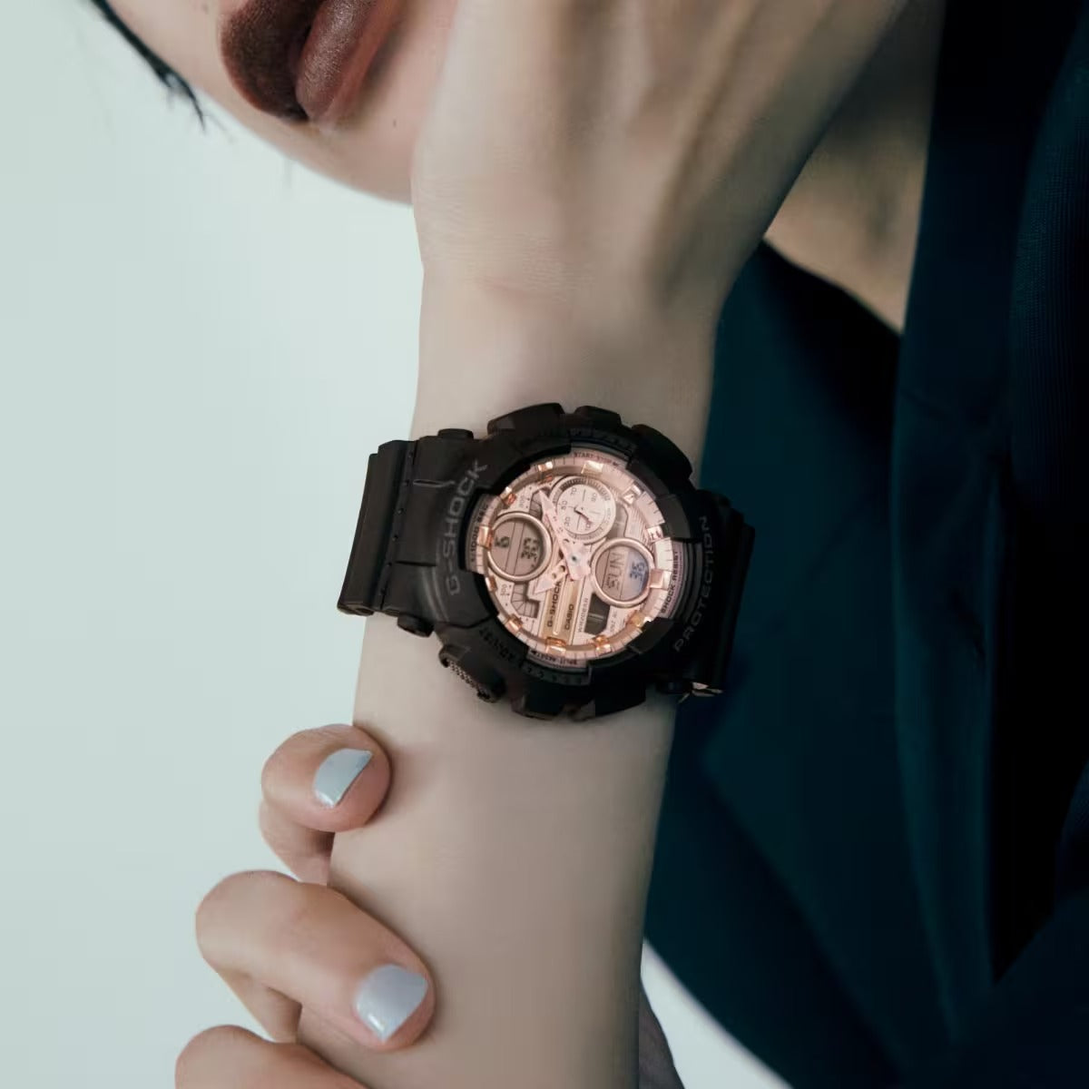 G-SHOCK ANALOG-DIGITAL WOMEN GMA-S140PG-1A