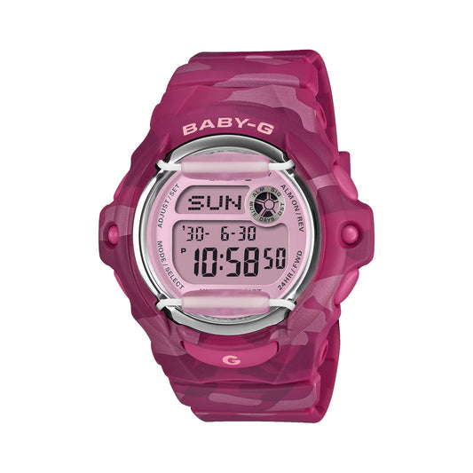 G-Shock Baby-G Women's Pink Resin Digital Watch 42.6mm