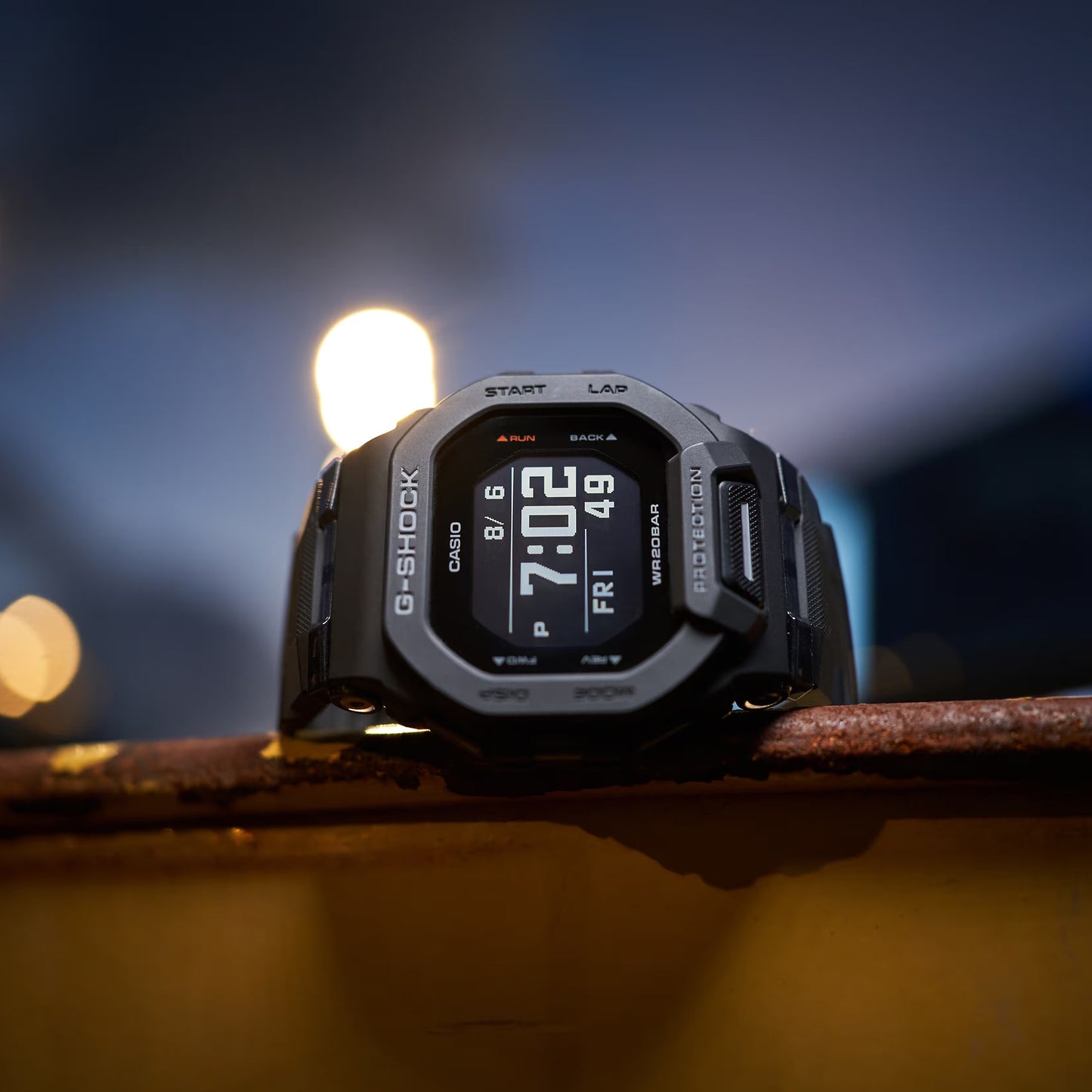CASIO G-SHOCK GBD-200-1DR Digital Dial Men's Watch