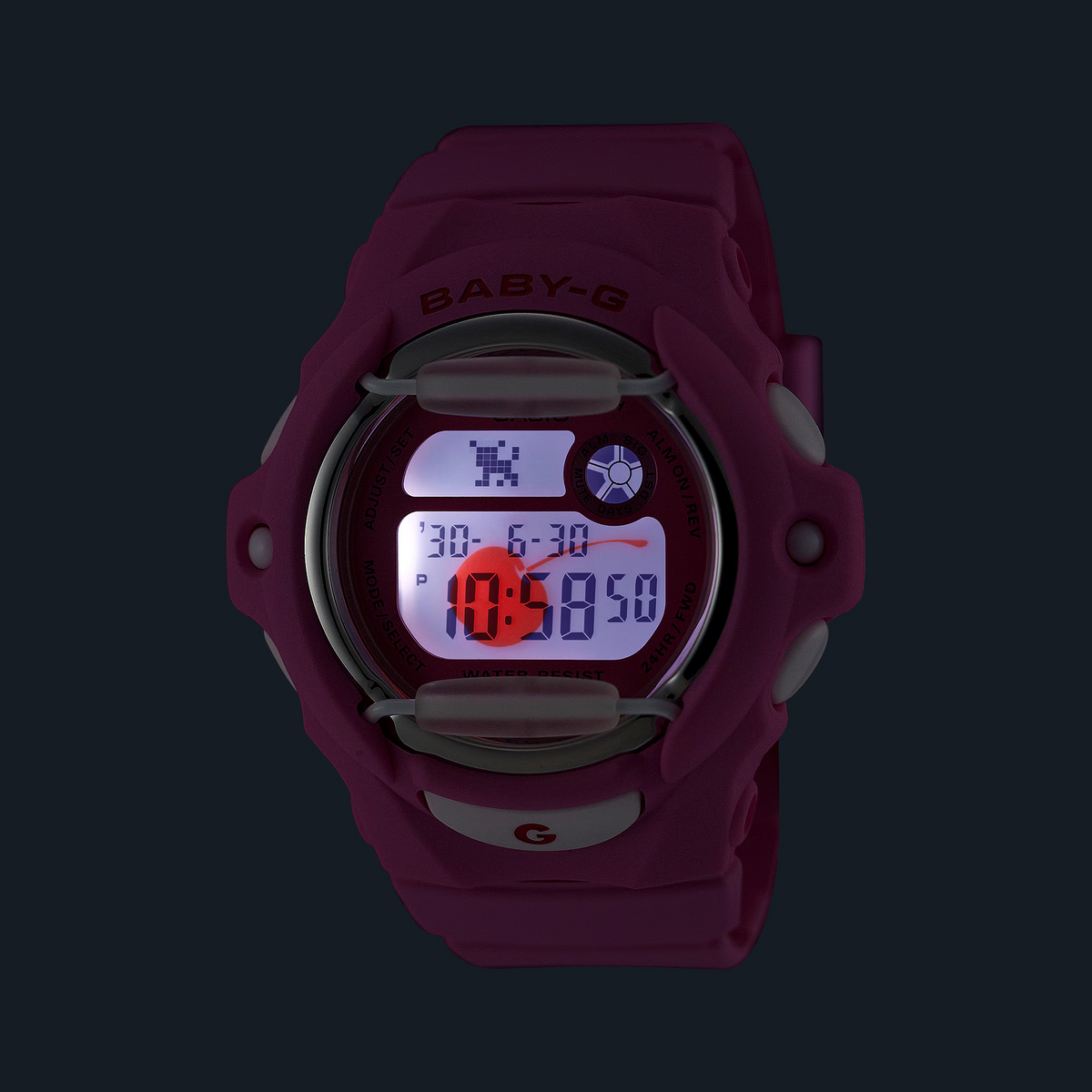 Casio-G Series Digital Women's Watch BG-169CH-4ER Baby