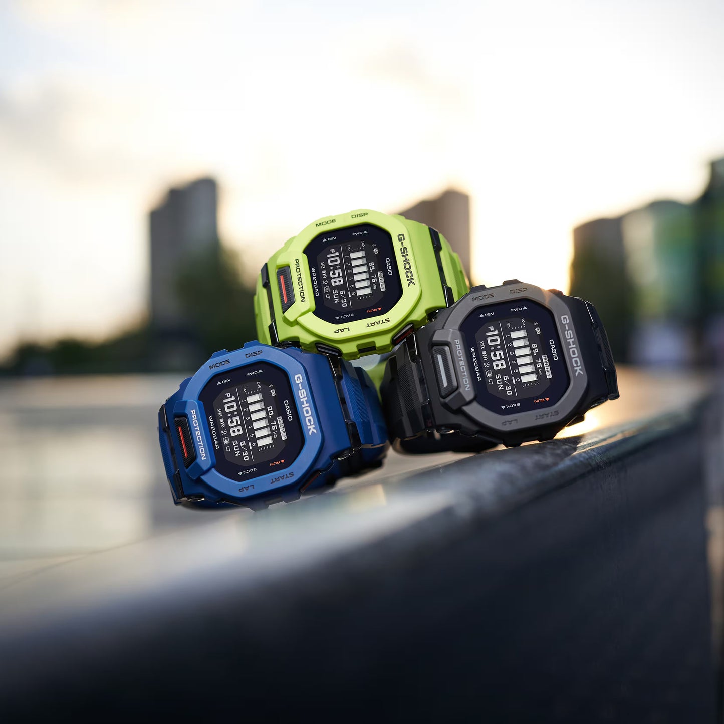 CASIO G-SHOCK GBD-200-1DR Digital Dial Men's Watch