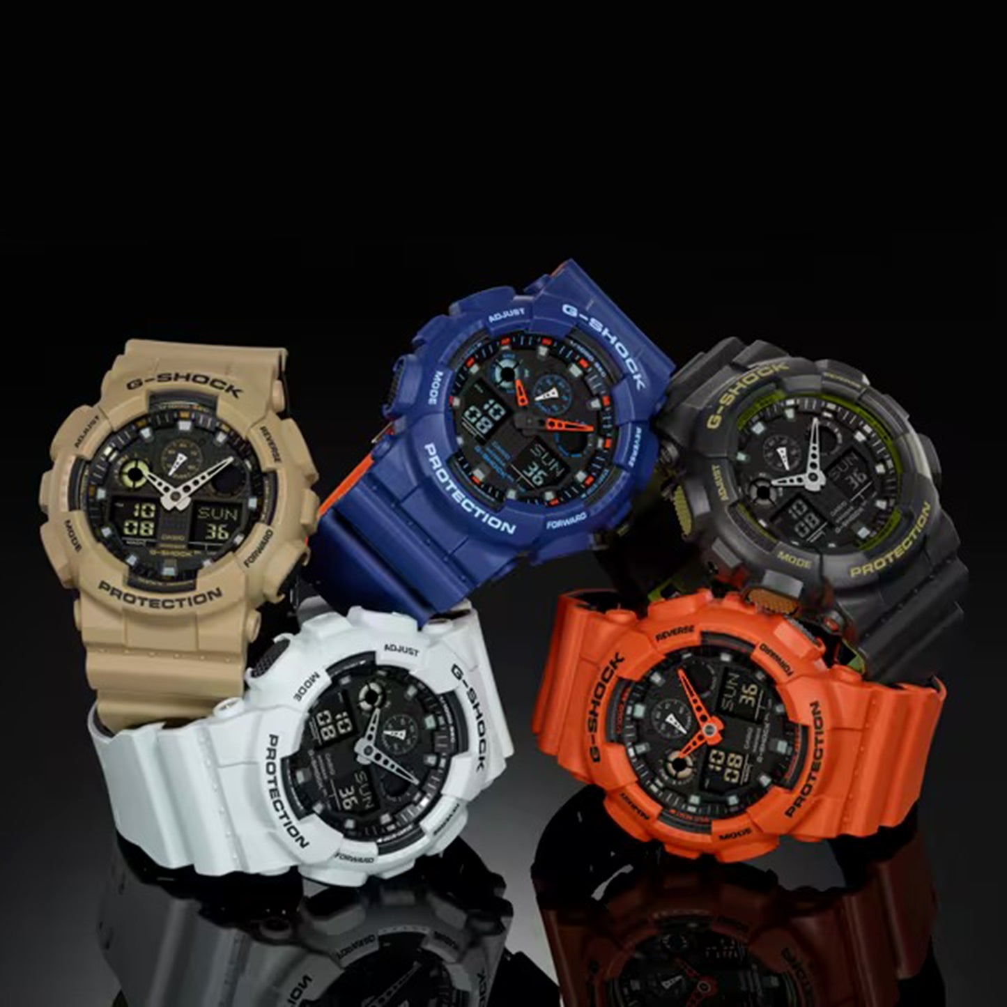 Casio G-Shock Ana-Digi Mens Watch GA100L-8A