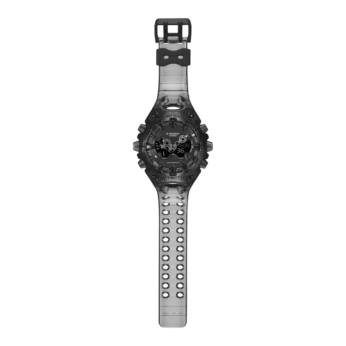 G-Shock Analog-Digital GA-V01 Series 58.2mm Smoky Black-Digital Dial Men's Watch GAV01SKE-8A