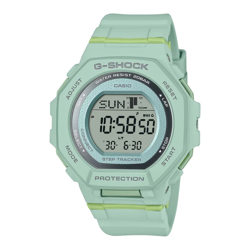 G-SHOCK G-Squad GMD Series Resin Ladies Watch Green 46mm GMD-B300-3CR