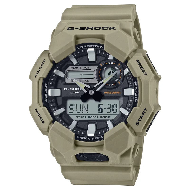 Analog-Digital Black Dial Men G-Shock Watch GA010-5A