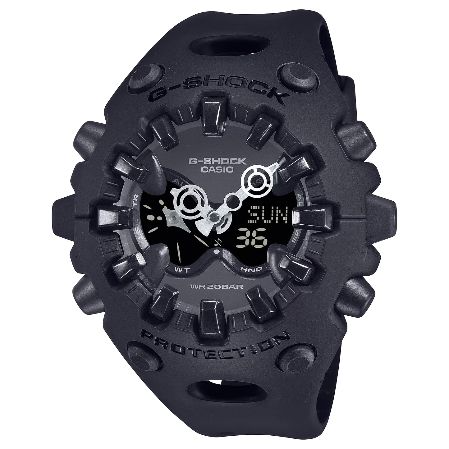 Casio G Shock GAV01A-1A Black Cool Eyes watch analog digital NEW