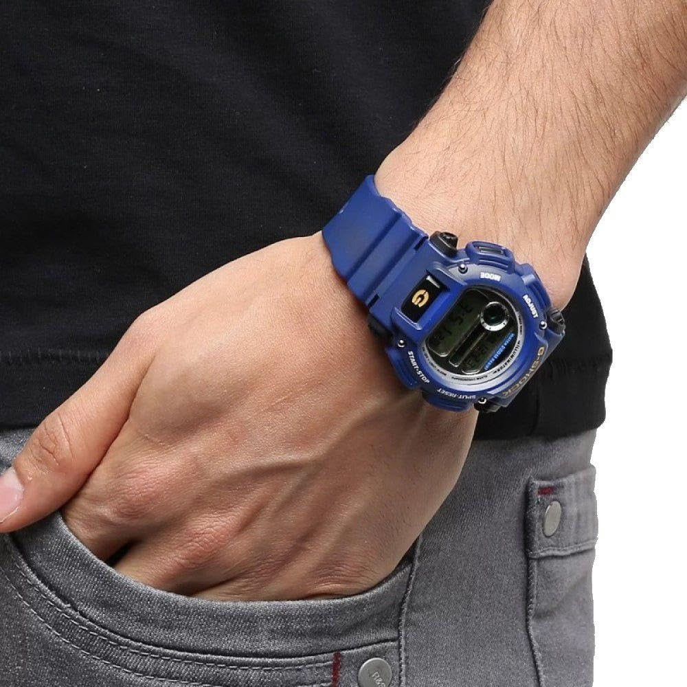 Casio Men's G-Shock Blue Resin Watch DW9052-2VCG