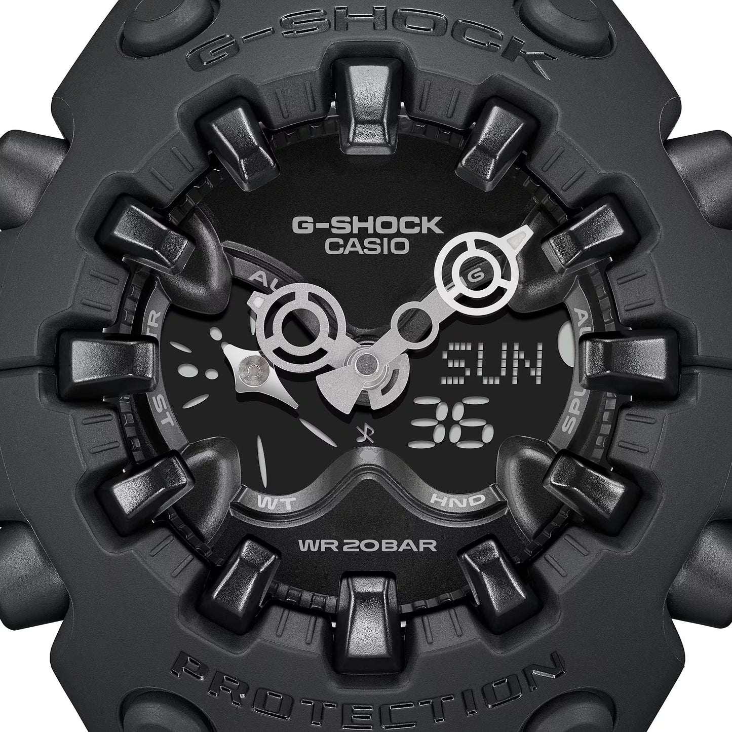 Casio G Shock GAV01A-1A Black Cool Eyes watch analog digital NEW