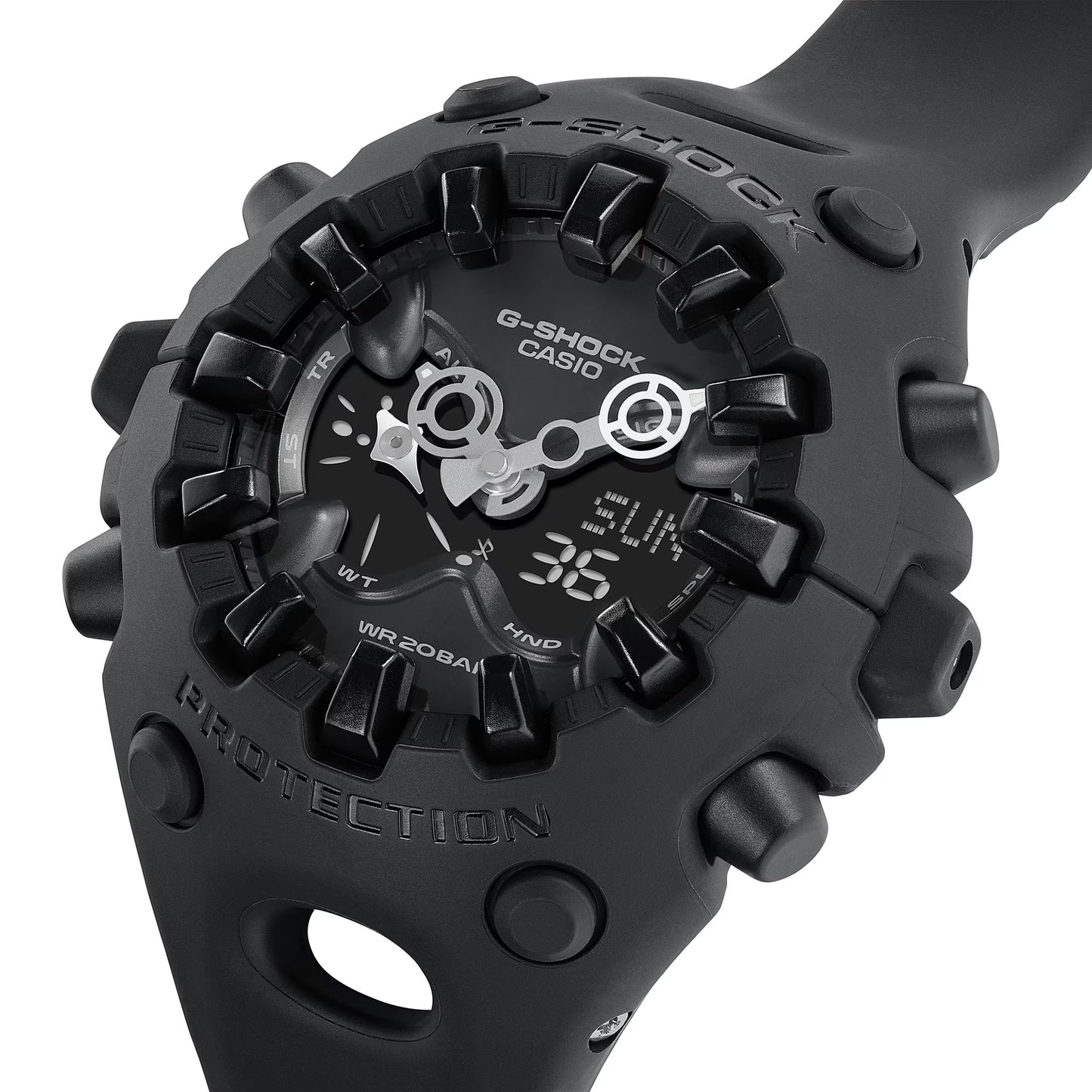 Casio G Shock GAV01A-1A Black Cool Eyes watch analog digital NEW
