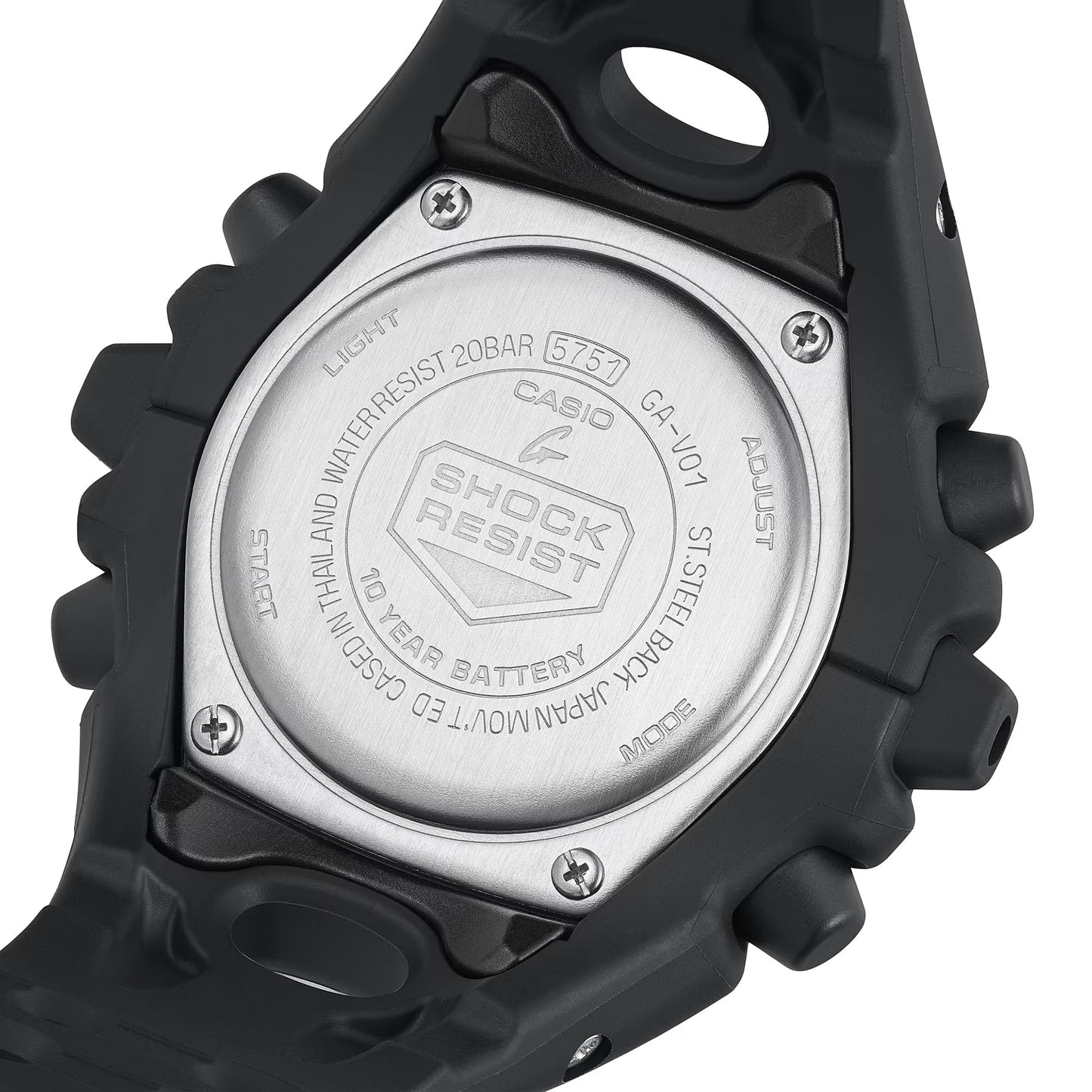 Casio G Shock GAV01A-1A Black Cool Eyes watch analog digital NEW