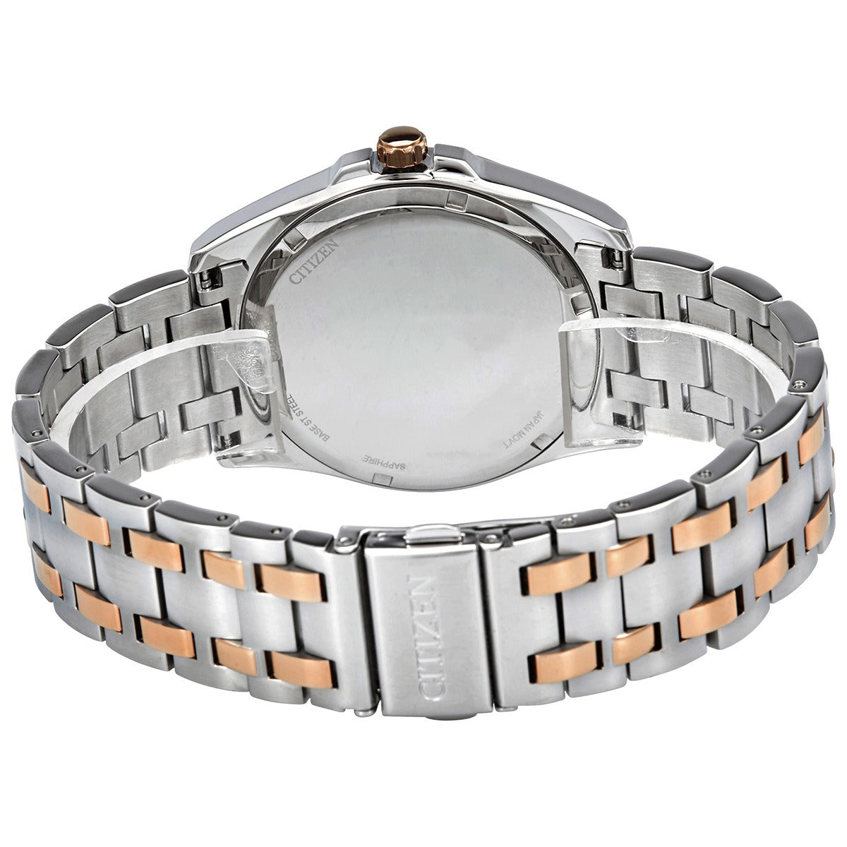 Citizen Peyten Eco-Drive Black Dial Two-tone Men's Watch