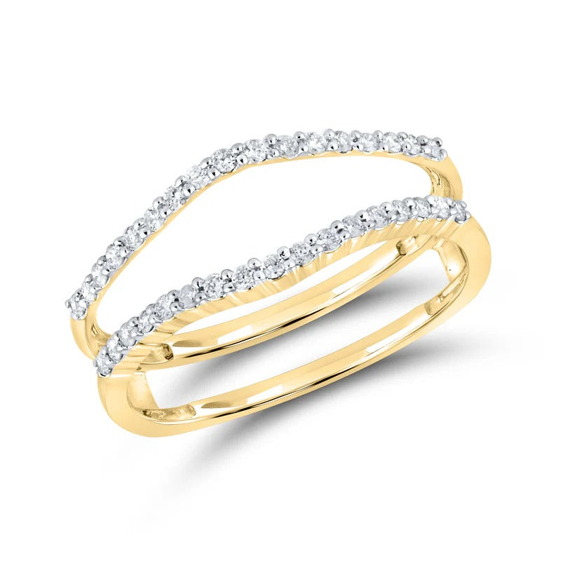 14kt Yellow Gold 0.26 CTW Natural Diamond Enhancer