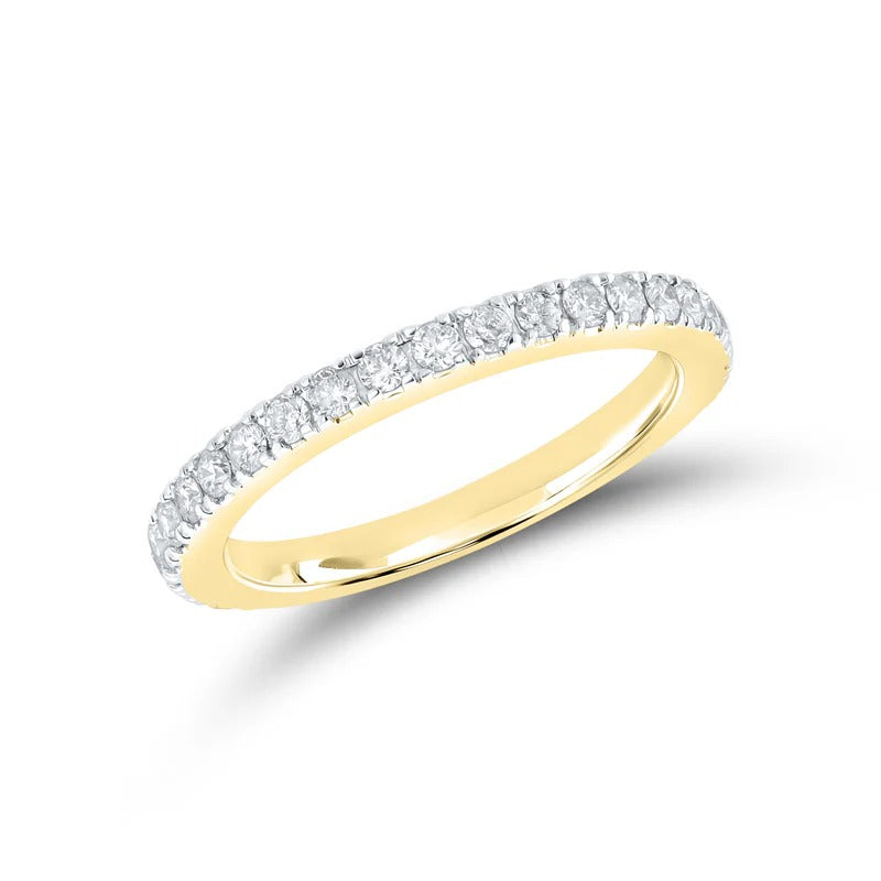 14kt Yellow Gold 0.50 CTW Natural Diamond Band