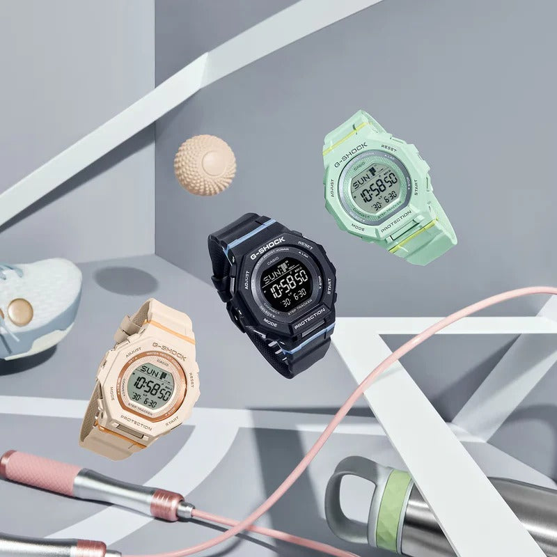 G-SHOCK G-Squad GMD Series Resin Ladies Watch Green 46mm GMD-B300-3CR