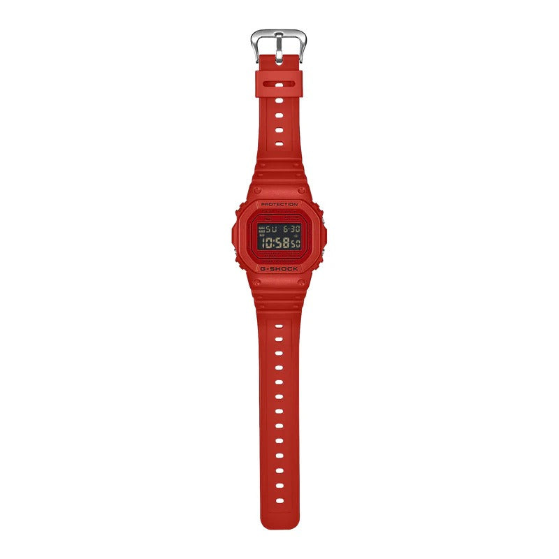 G-Shock DW5600RRB-4 Digital 5600 Series Watch 42.8mm in Red