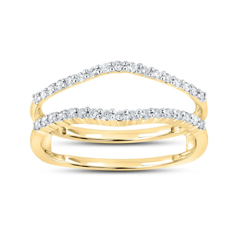 14kt Yellow Gold 0.26 CTW Natural Diamond Enhancer