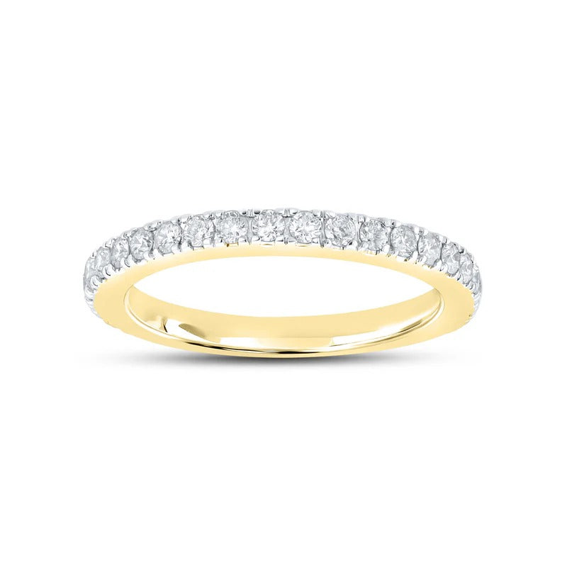 14kt Yellow Gold 0.50 CTW Natural Diamond Band