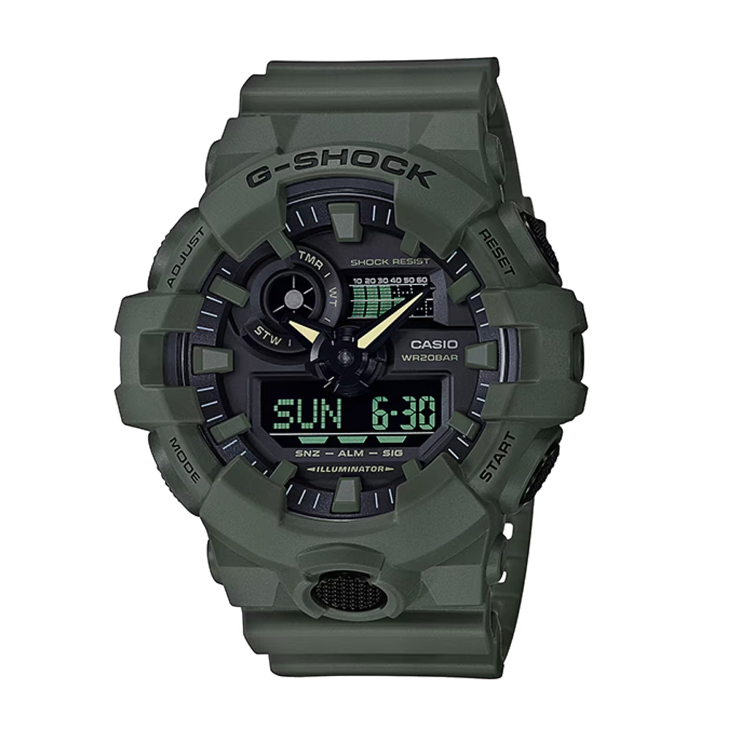 G-SHOCK Analog-Digital Green Men's Watch