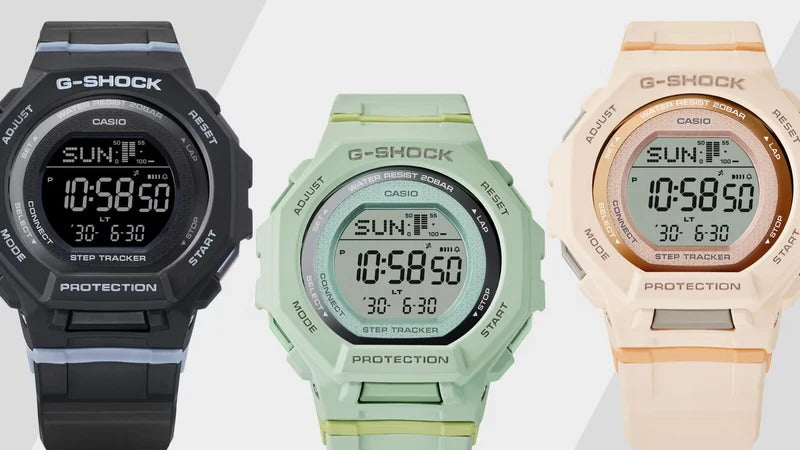 G-SHOCK G-Squad GMD Series Resin Ladies Watch Green 46mm GMD-B300-3CR