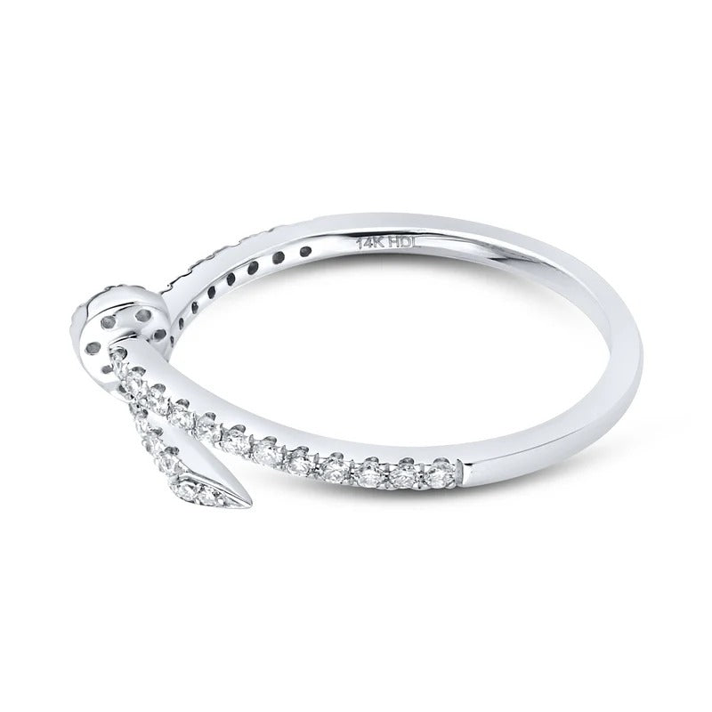 14kt White Gold 0.25 CTW Natural Diamond Ring