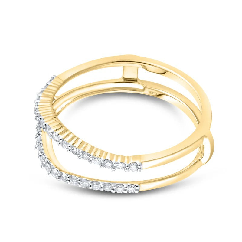 14kt Yellow Gold 0.26 CTW Natural Diamond Enhancer