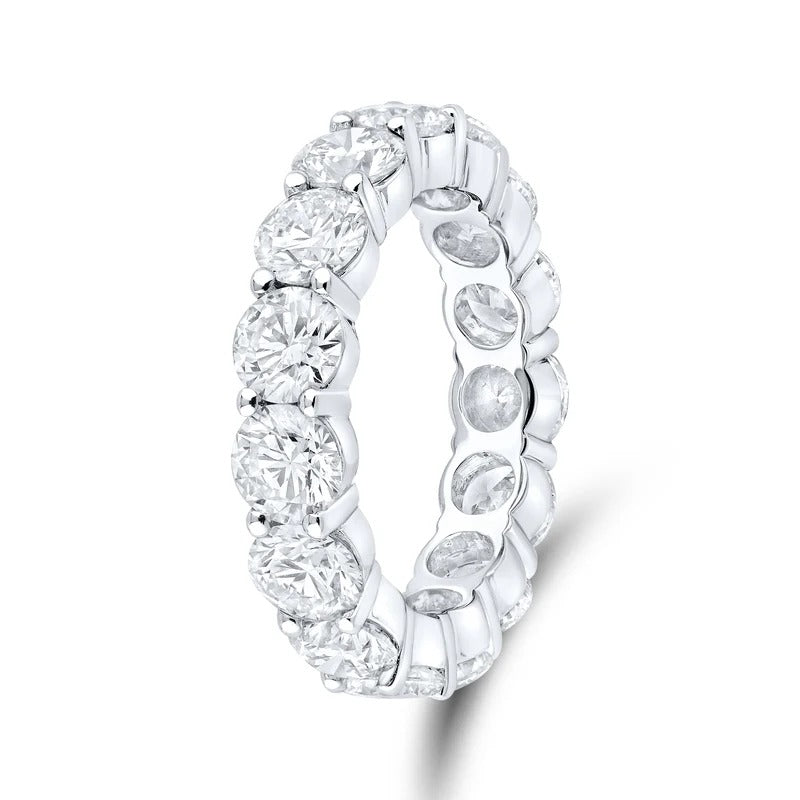 14kt White Gold 3.73 CTW Eternity Lab Diamond Band
