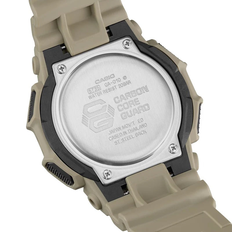 Analog-Digital Black Dial Men G-Shock Watch GA010-5A