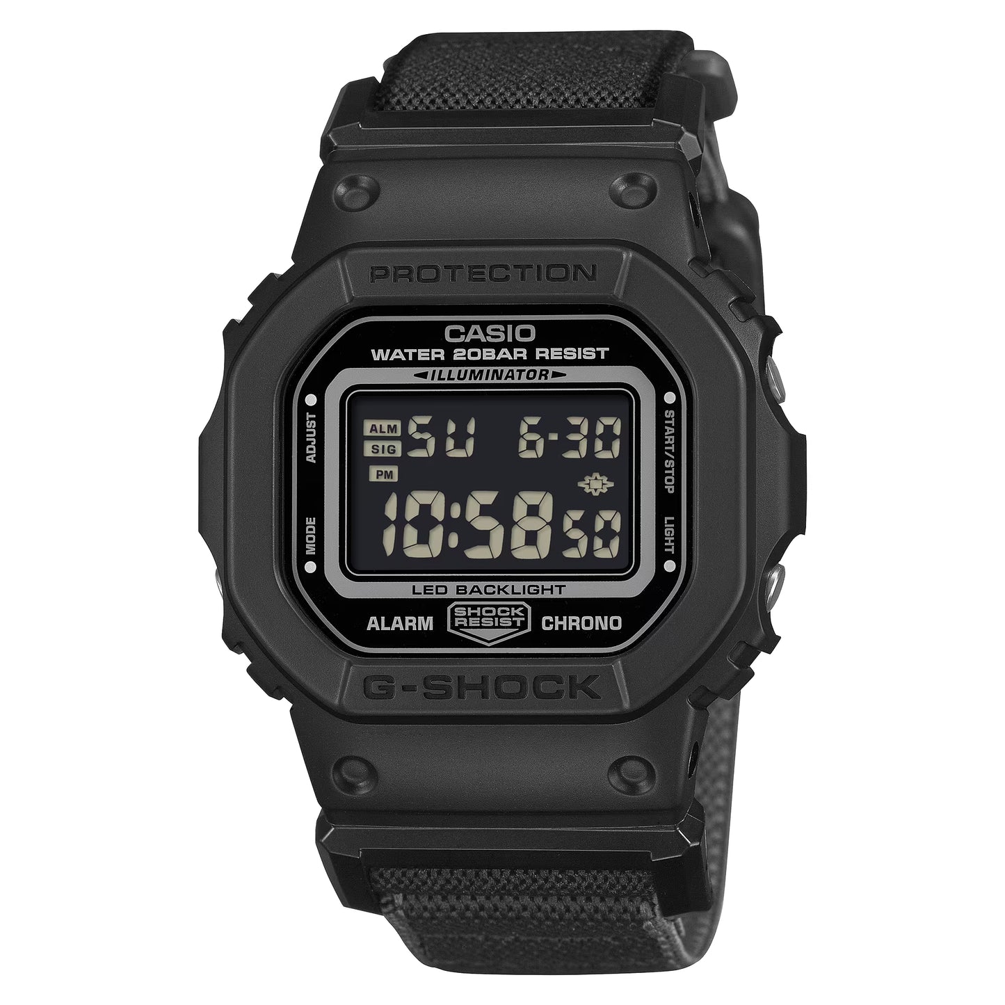 Casio G-SHOCK DW-5600MNC-1 Black Quartz Resin Fabric