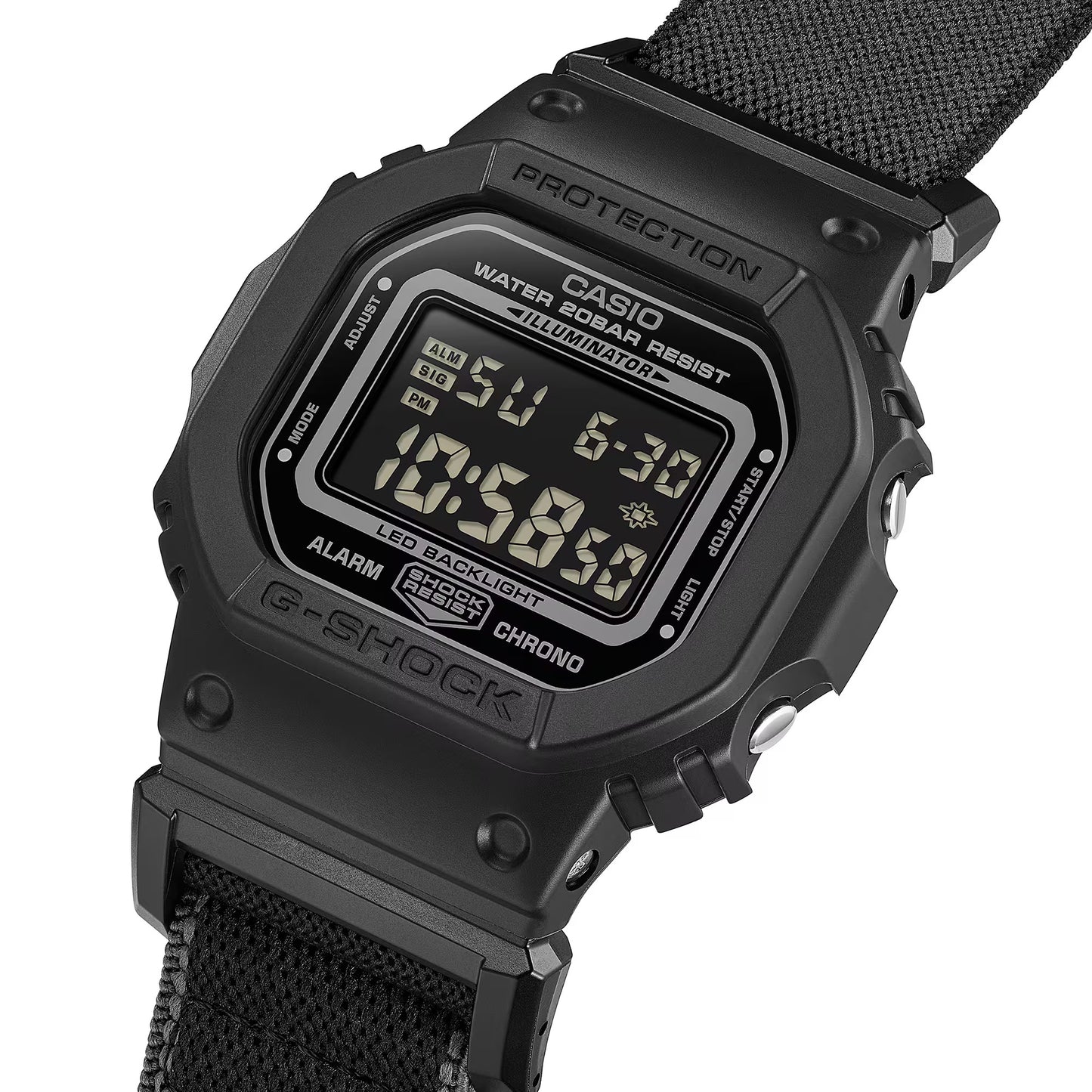 Casio G-SHOCK DW-5600MNC-1 Black Quartz Resin Fabric