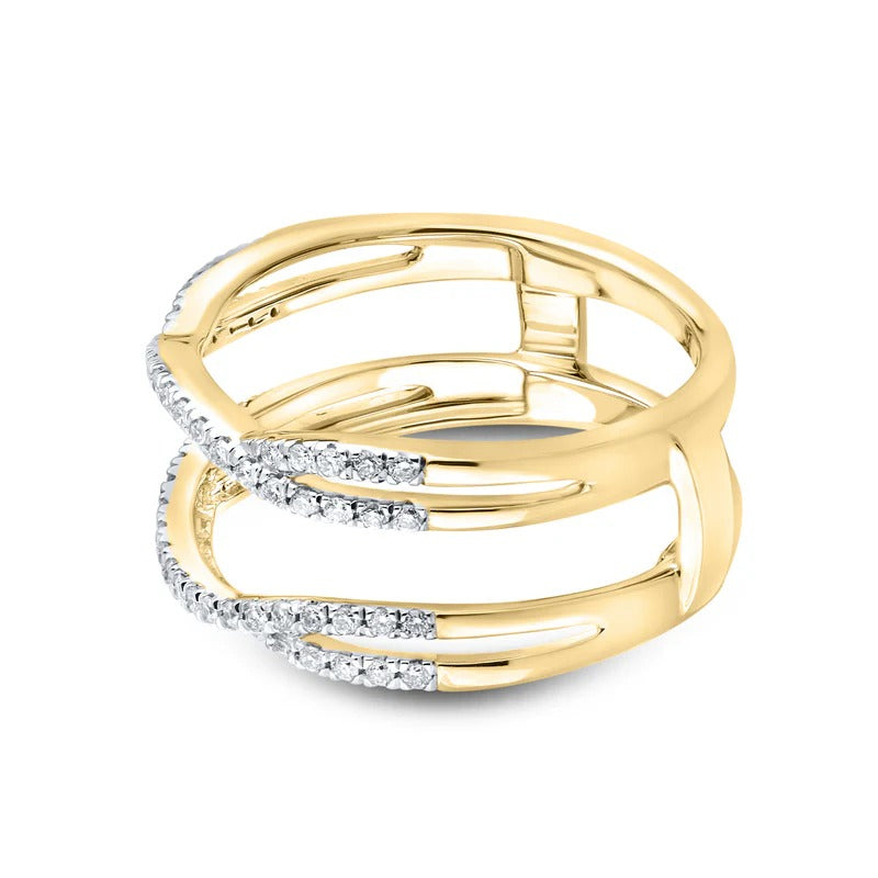 14kt Yellow Gold 0.31 CTW Natural Diamond Enhancer