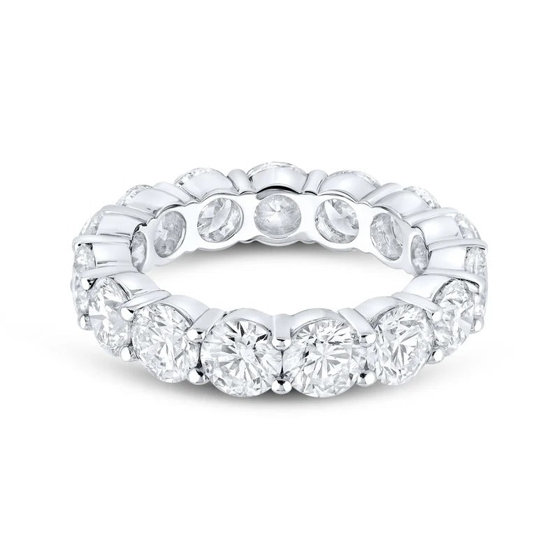 14kt White Gold 3.73 CTW Eternity Lab Diamond Band